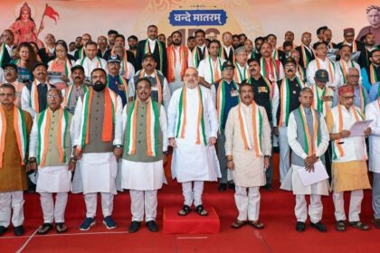 Drawing Inspiration From ‘Vande Mataram’, Time To Build Great India By 2047: Amit Shah