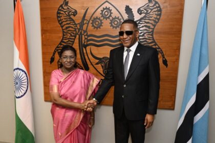 President Murmu Holds Talks With Botswana’s President Duma Boko In Gaborone