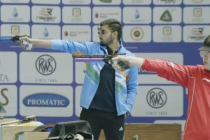 ISSF World Championships: Samrat Rana Creates History With Gold In Men’s 10m Air Pistol In Cairo