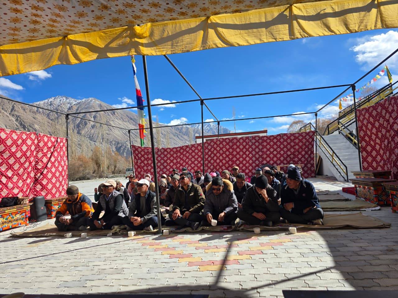 Awareness/Breeders Camp at Murgi Village, Nubra under National Livestock Mission