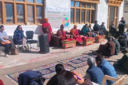 Leh, November 12,2025: The "Administration to Doorstep (Memangs Se sJabstok)" campaign was conducted today at Village Liker under Sub Division Liker. A large number of villagers participated in the event.