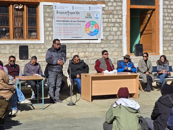 The Administration at Your Doorstep campaign was held today, 15 November 2025, at Igoo village of Kharu Sub-Division.