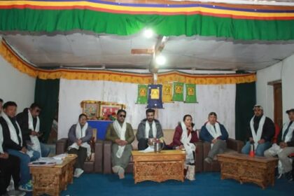 Mimings Si Rjabstogs Campaign to Strengthen Public Outreach and Welfare Initiatives Held at Digger, Nubra