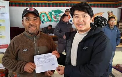 Mimangs Si sJabstogs Outreach Camp Held at Pinchimik, Nubra