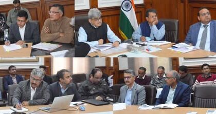 Chief Secretary Atal Dulloo chaired a high-level review on the PM Gati Shakti Portal, stressing the need for advanced analytical tools and meaningful data integration to strengthen evidence-based governance in J&K.