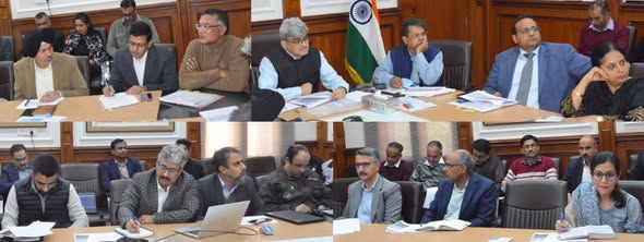 Chief Secretary Atal Dulloo chaired a high-level review on the PM Gati Shakti Portal, stressing the need for advanced analytical tools and meaningful data integration to strengthen evidence-based governance in J&K.