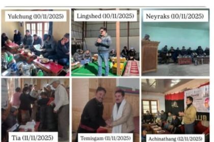 Mimang-Si-sJhabstogs: Administration at Your Doorstep Successfully Concludes at Khaltsi