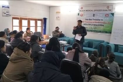 SAANS Training Held at CHC Khaltse.