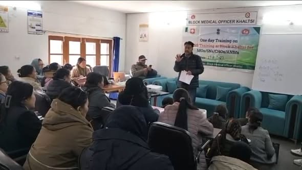 SAANS Training Held at CHC Khaltse.