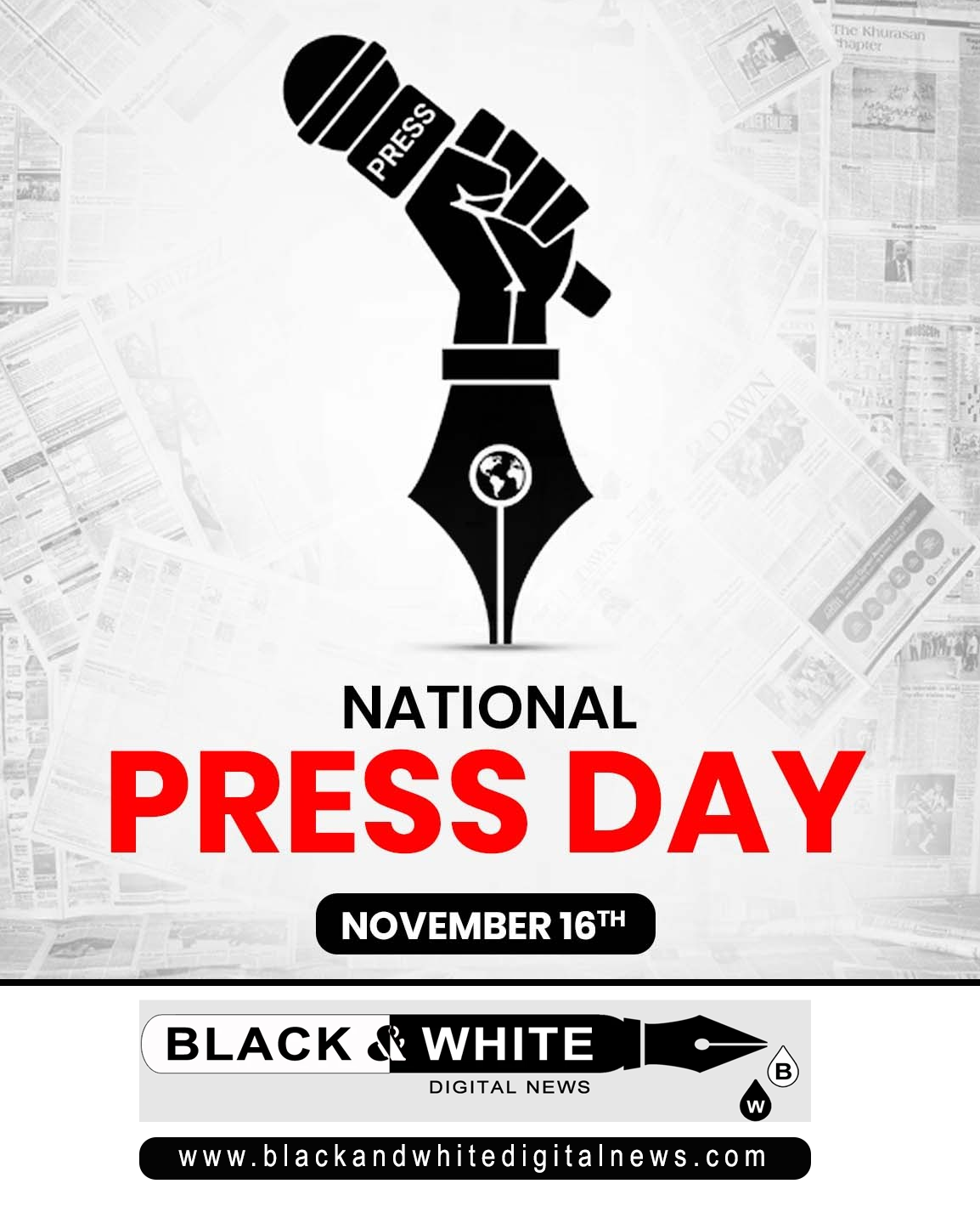 Today is the National Press Day
