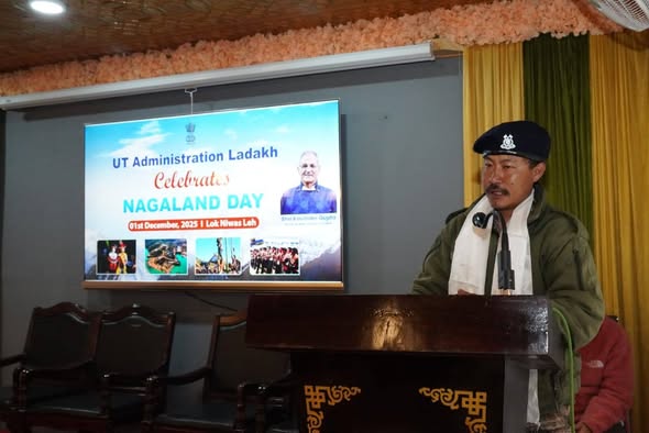 Nagaland Statehood Day celebrated at Lok Niwas Leh