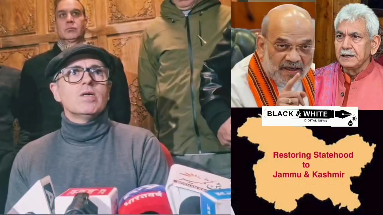 First Snowfall, Then Talks on Statehood Restoration CM Omar Abdullah