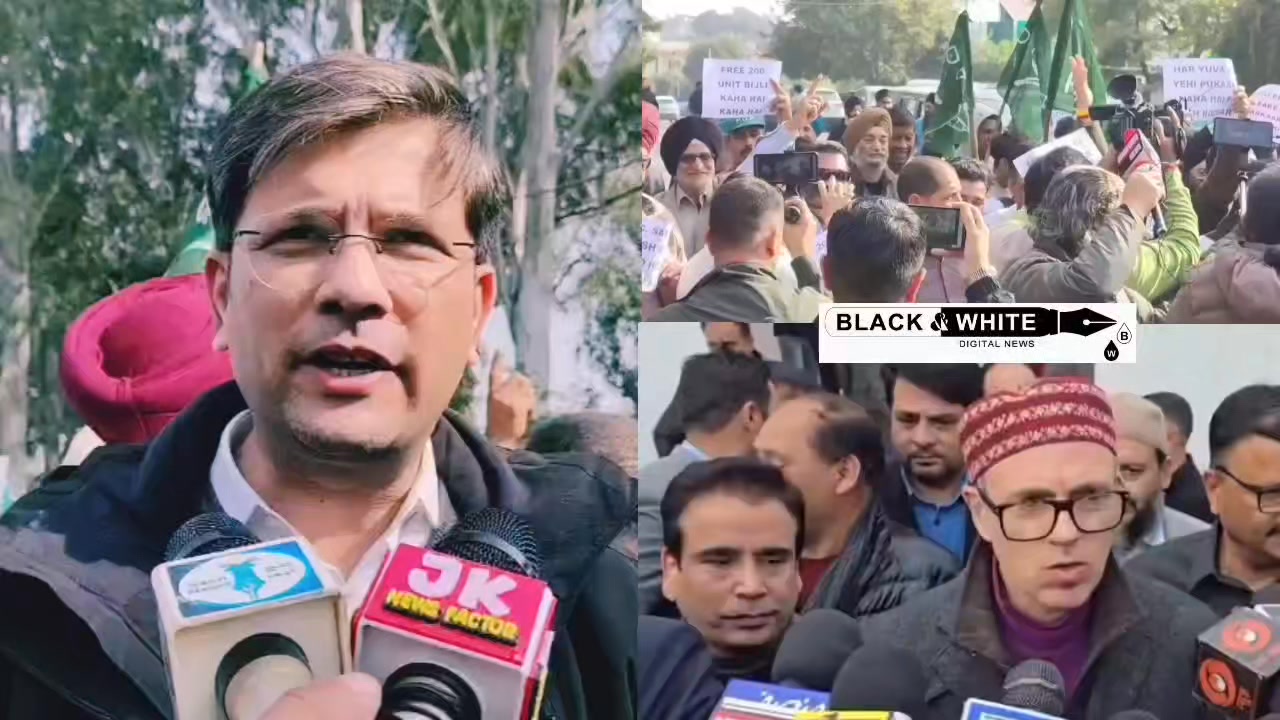 National Conference Failed to Fulfill Even a Single Promise Made in Its Manifesto: PDP Protests in Jammu