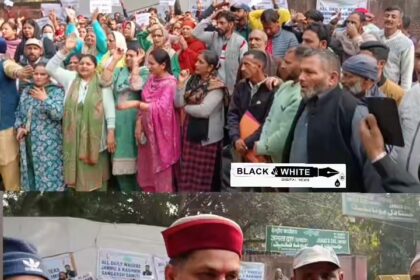 Jammu Kashmir Me CM Omar Abdullah Aur Uski Party K MLAs MP Kisi Kam K Nahi Hai Agar Hote Daily Wagers Ka Masla Hal Krte