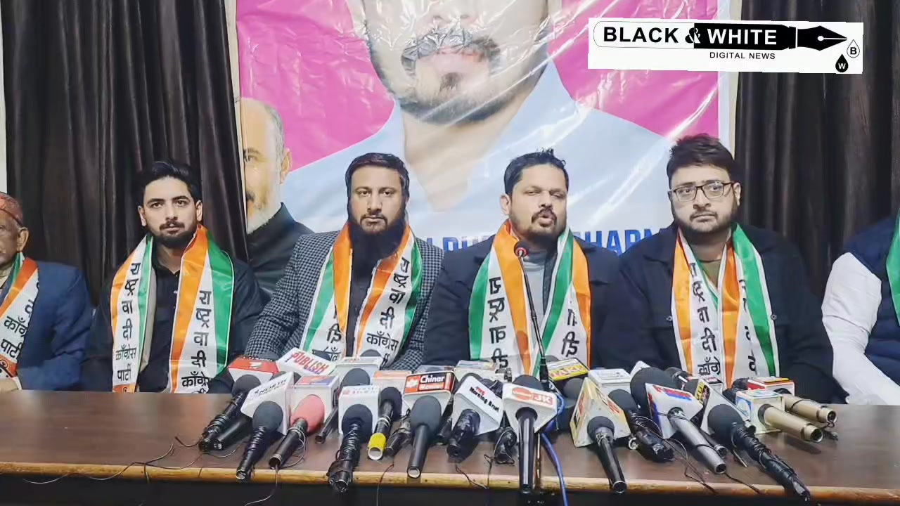 National Conference Ne Jo Wadey Election Me Kiye Koi Bhi Pura Nhi Kiya NCP National Youth President Dheraj Sharma