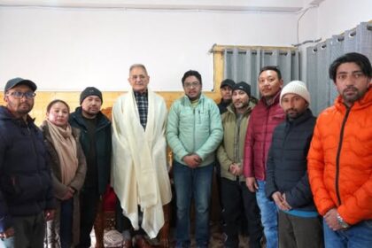 Various delegations call on LG Ladakh