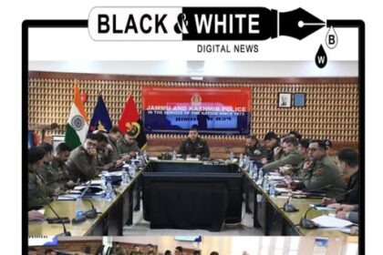 IGP Kashmir Chairs Annual Crime Review Meeting at PCR Kashmir, Reviews Law & Order and Investigation Standards