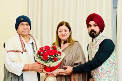 Sandhya Gupta, President of Women Club Meri Pehchan, met Hon’ble Lieutenant Governor Manoj Sinha and discussed the vision and objectives of the upcoming Maharaja Hari Singh Dogra Samman Award 2026.