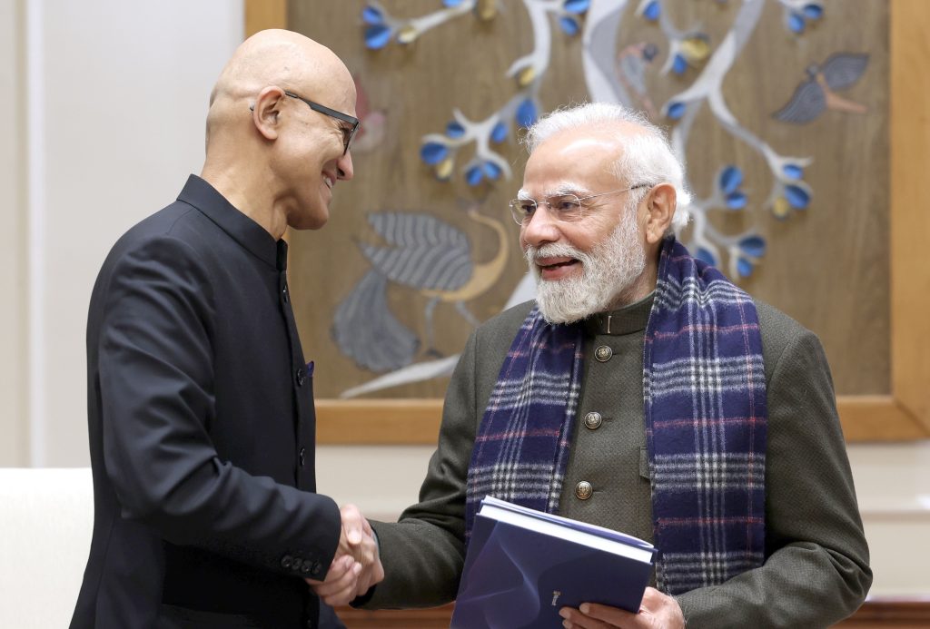 Microsoft To Invest $17.5 Billion In India; PM Modi Says India’s Youth Will Leverage AI For Global Good