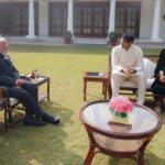 PM Modi Hosts Javelin Star Neeraj Chopra, Wife Himani Mor At His Residence