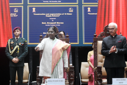 President Murmu Attends Civic Reception In Imphal; Launches Multiple Development Projects