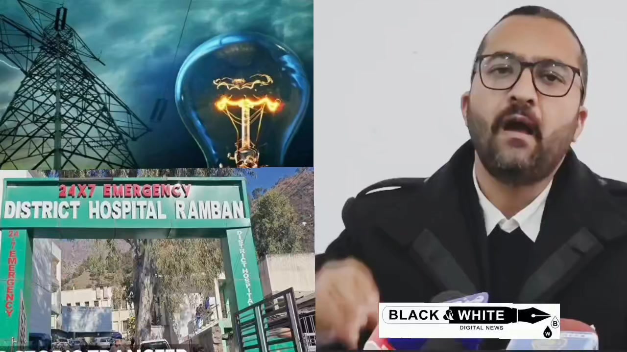 Disstrict Ramban Me Bijli K Cutts Aur Hospital Me Doctors Ki Kami Ki Wajah Se Log Pareshan Congress Leader Fairoz Khan