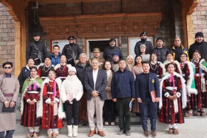 LG Ladakh flags off delegates for National Youth Festival 2026