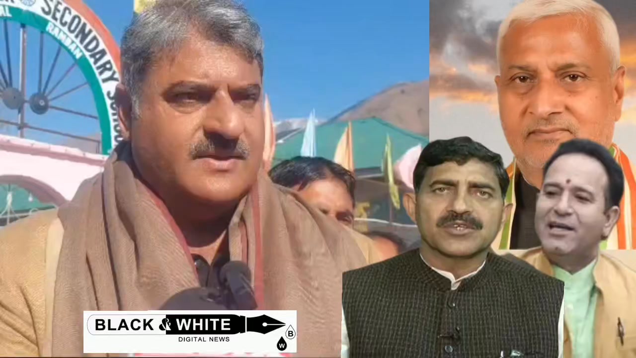 Yeh Jammu Me BJP K Log Gddar Hai Inka Koi Khud Ka Stand Nhi Hai Yeh Delhi K Ishare Par Nachte Hai MLA Banihal Gool Sajjad Shaheen