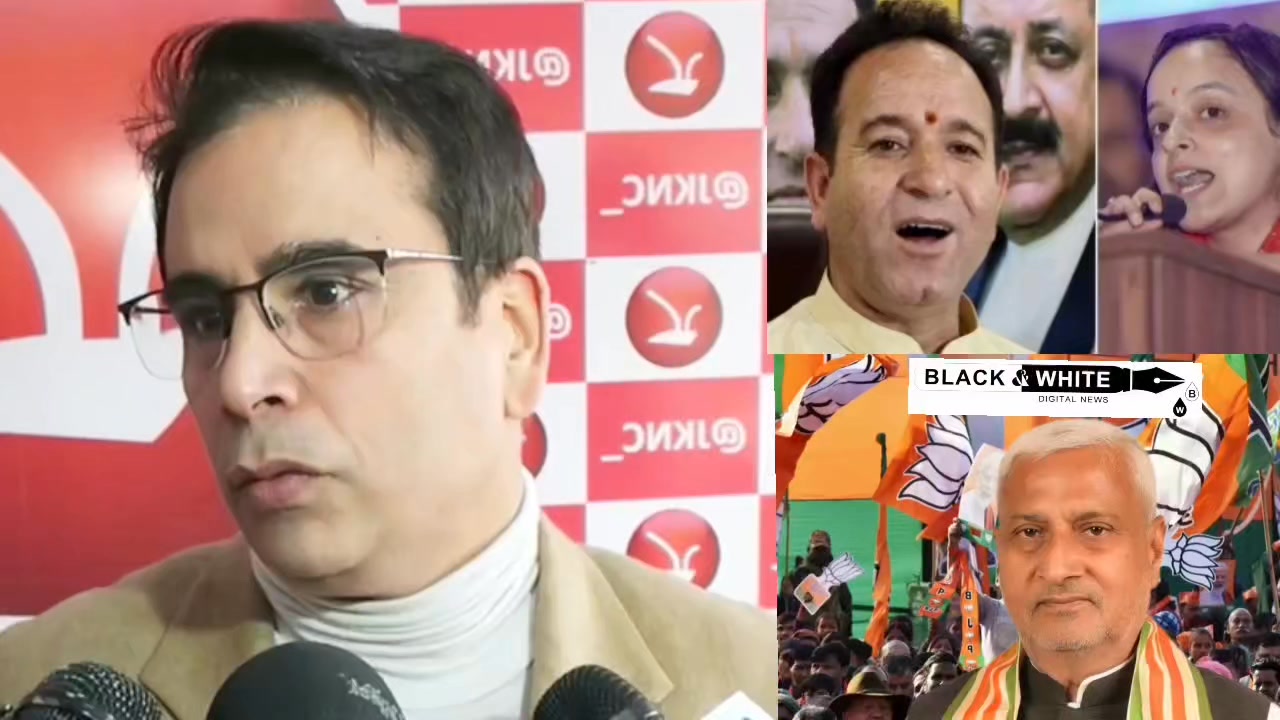 BJP Walu K Pass Koi Issue Bacha Nahi Aub Wo Jammu Me Hindu Community K Logon K Thekedar Bane Hai OGW Sare BJP Me Hai Tanveer Sadiq