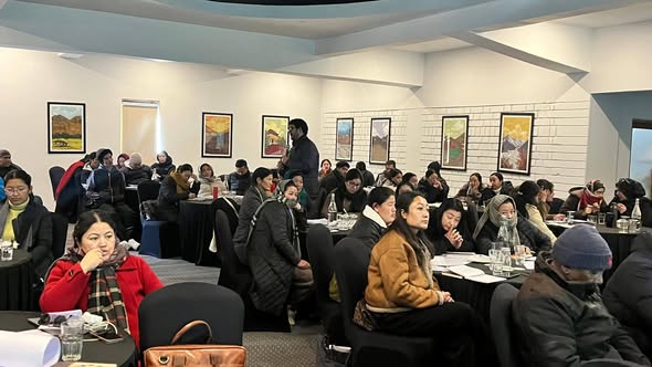 Two-day district-level training programme on Own Source Revenue (OSR) under the Revamped Rashtriya Gram Swaraj Abhiyan (RGSA) commenced today in District Leh, as per the orders issued by the District Panchayat Officer, Leh.