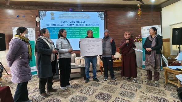 Leh, 10th of JANUARY 2026: The District Institute of Education and Training Leh in collaboration With Health Department successfully concluded four days