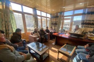 Awareness Workshop on Ladakh Sustainable Industrial Policy 2022-27 held in Leh.