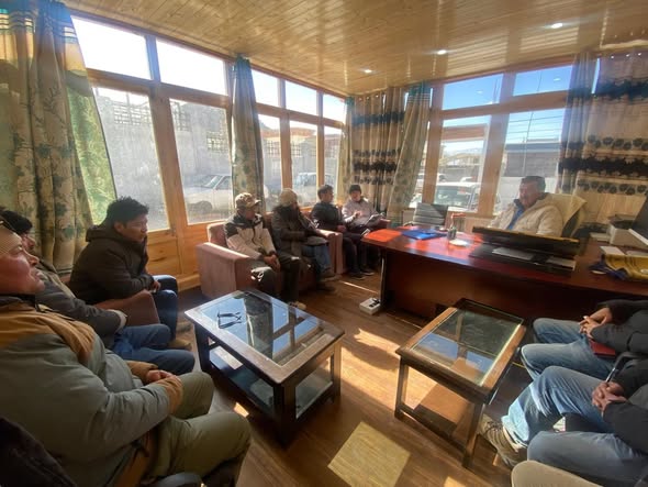 Awareness Workshop on Ladakh Sustainable Industrial Policy 2022-27 held in Leh.