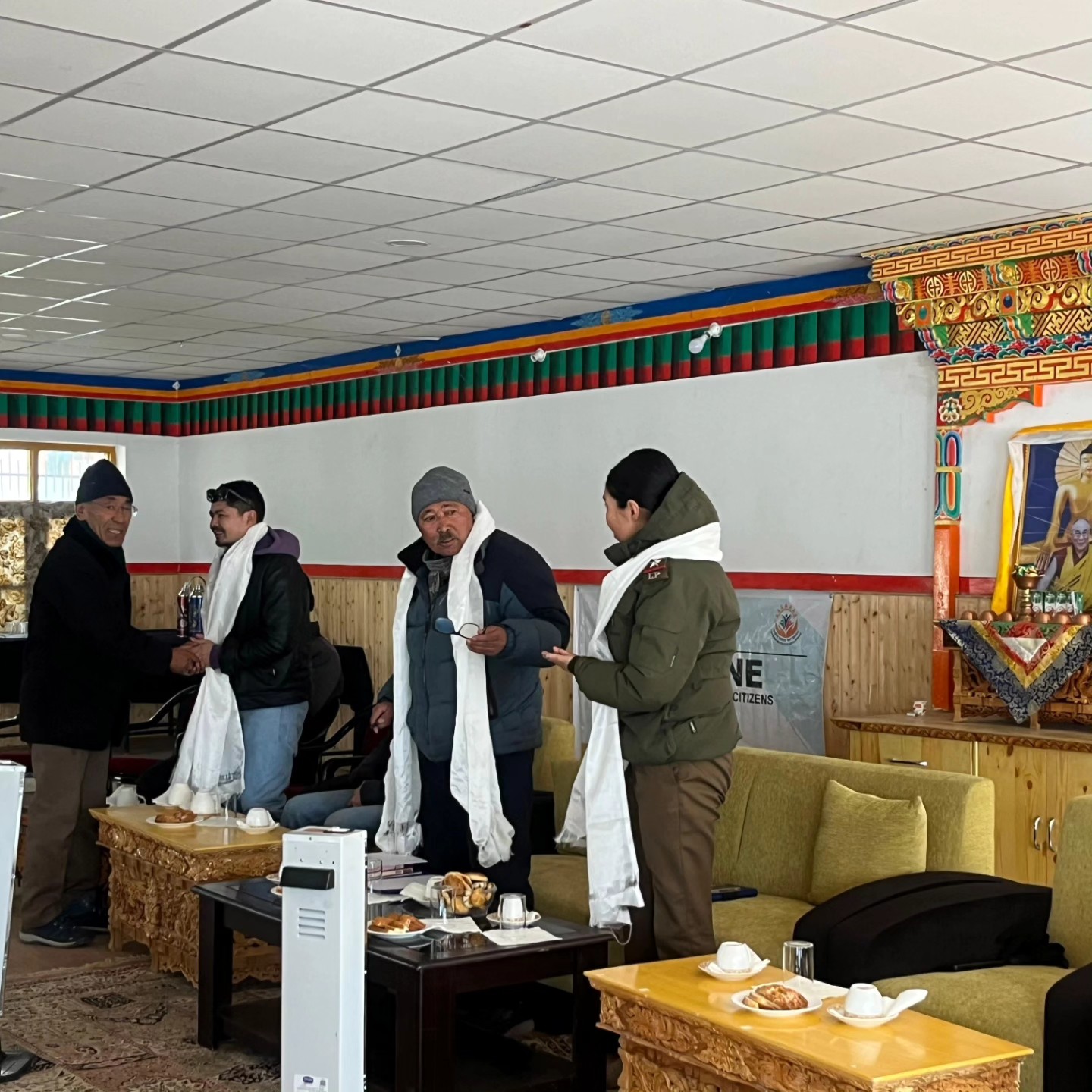 Awareness Session on Elderline 14567, Legal Rights of Senior Citizens, and Digital Literacy Held at Ibex Colony Hall,Leh