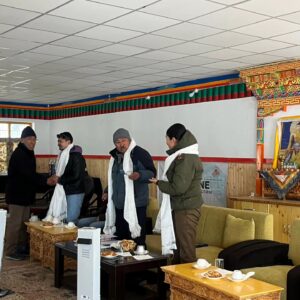 Awareness Session on Elderline 14567, Legal Rights of Senior Citizens, and Digital Literacy Held at Ibex Colony Hall,Leh