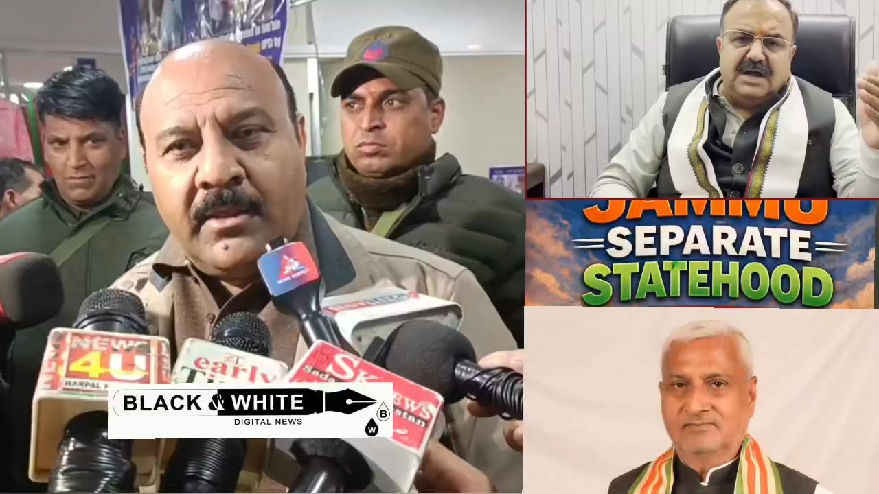 Separate State Banane K Liye Chenab Valley K Logon Se Poocho Pir Panjal K Logon Se Pocho Sirf Jammu K Log Decide Nahi Karege Deputy CM Surinder choudhary