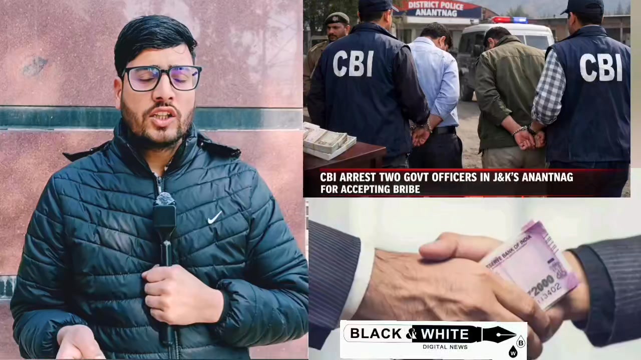 CBI Arrest Two Government Officers In J&K’s Anantnag For Accepting Bribe