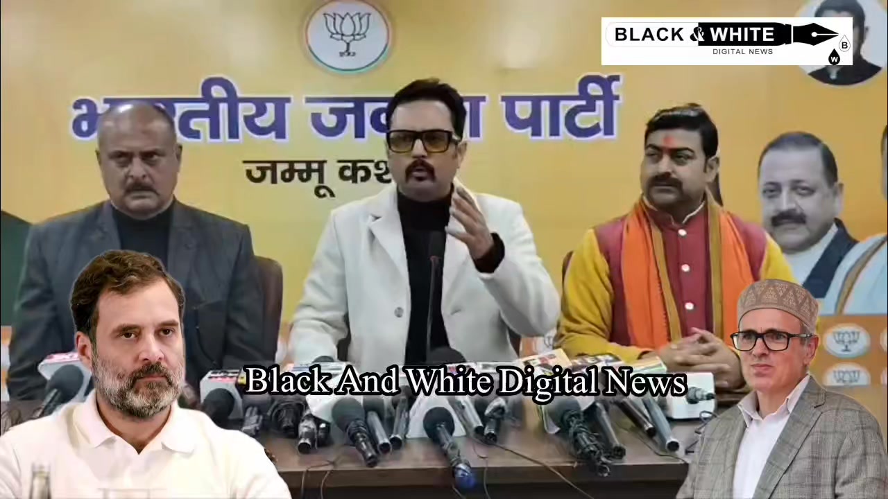 “CM Omar Abdullah Is Enjoying in Gulmarg, Has No Concern for the People: BJP Spokesperson Thakur Abhijeet Jasrotia