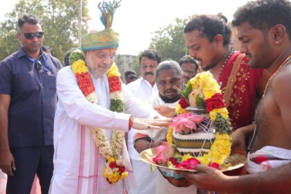 Amit Shah Attends Pongal Celebrations, Offers Prayer At Major Temples In Tamil Nadu