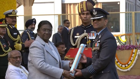 IAF Group Captain Shubhanshu Shukla Awarded Ashoka Chakra