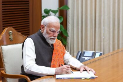 M Modi Signs First Files At Seva Teerth, Dedicates Complex To The Nation