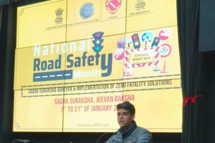 Culmination of Road Safety Month Organised at DIHAR Leh