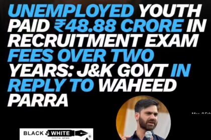 J&K Me 48 Crore Rupees Unemployed Youth Se Form Fill Krne K Liye Liya Gya MLA Showkat Reply Waheed Ur Rehman Para