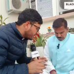 Former Minister Harsh Dev Singh Protest Outside JK Assembly