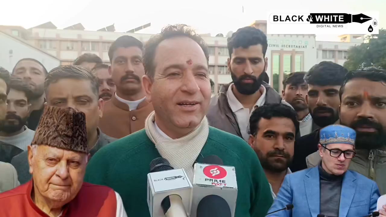 Hum Kashmiri Logon K Dushman Hai Ya Humdard Yeh Hume NC Se Certificate Lene Ki Zarurat Nahi Hai LOP Sunil Sharma