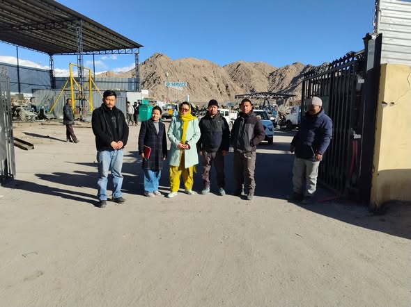 The Ladakh Pollution Control Committee (LPCC) in coordination with the Municipal Committee (MC),