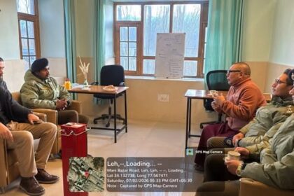 SSP Leh Along with District Officials Visit De-Addiction Centre Leh, Encourage Patients Towards Recovery and Rehabilitation