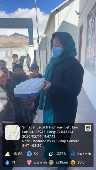 The ongoing five-day workshop-cum-training session on “Product Certification and Training for Women SHG Members” under the RAMP Programme organized by Industries & Commerce Department, UT Ladakh
