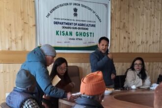 One day training camp”Kisan Ghosti “ at Sub Division Kharu under ATMA