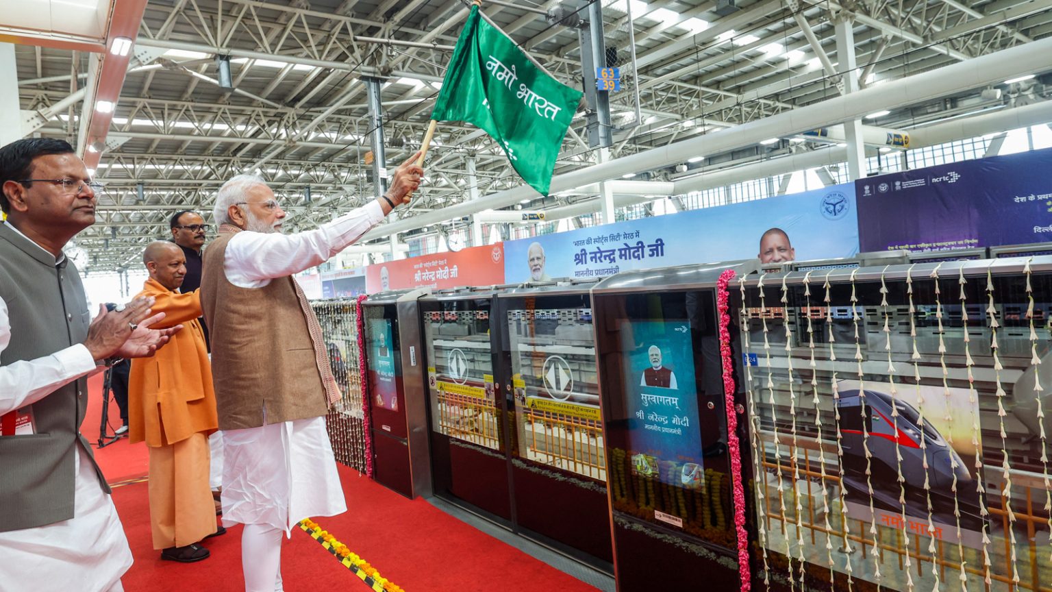 PM Modi Inaugurates India’s First Namo Bharat RRTS, Dedicates Delhi-Meerut Corridor To Nation